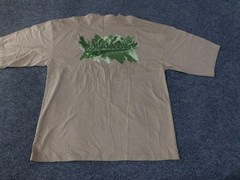 Miskeen t shirt mens XL beige graphic streetwear hiphop vintage baggy