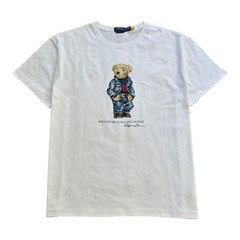 Polo Ralph Lauren Classic Fit Polo Bear Jersey T-Shirt Short Sleeve White