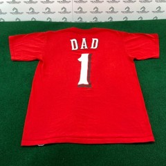 Cincinnati Reds MLB Baseball Dad Number 1 Fan Majestic T Shirt – M