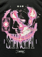 Darko Us Merch Shanghai T Shirt Mens Small Black Graphic Print Gorpcore Anime