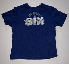 Air Jordan 6 Blue T-Shirt Basketball Print size XXXL 3x Brand