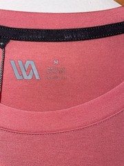 VRST Men’s Icon Tee Shirt Pink Rouge Short Sleeve Crew Neck NWT