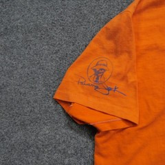Vintage Panama Jack T Shirt Mens XL Orange Single Stitch 80s