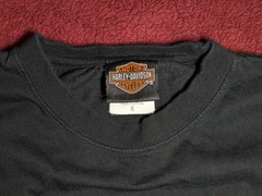 Y2K Vintage Harley Davidson New Zealand S Shirt Down Under Christchurch Kiwi