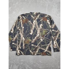 No Boundaries Thermal Shirt Mens Large Camo Waffle Knit Long Sleeve Tee