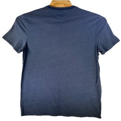 Tommy Hilfiger Men’s Sandbar Crew Neck T-Shirt Slate Blue Light Blue Striped SzL