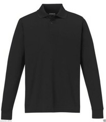 Mens Full Sleeve Polo Shirt T-shirt Fashion Top Work Wear Cotton S M L XL XXL