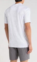 TRAVISMATHEW WHITE ALONG THE WAY CREW T- SHIRT