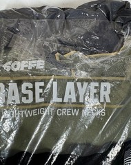 🍀 Soffe Men’s Small Olive Drab Green Base Layer Lightweight Crew Neck T-Shirt