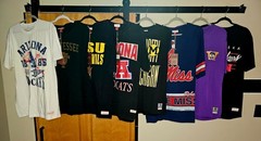 Bulk sale of 25-Mitchell and Ness NWT NFL,College,Soccer XL T shirts