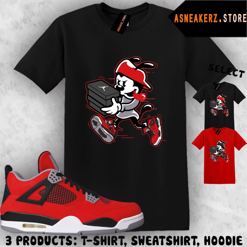 Tee Shirt Matching AJ 4 Toro Bravo 2026 To Match Sneaker Double Up Wakko T-Shirt