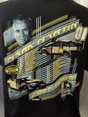 NASCAR Mark Martin Nextel Cup Series 2007 Tour T-Shirt Men’s Size XL US Army VTG