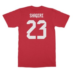Shaqiri 23 Jersey Style – Switzerland Soccer Cup Fan Unisex T-Shirt