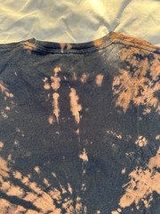 Led Zeppelin 1977 USA Tour Tie Dye Band Tee Shirt Mens 2XL Black Rock