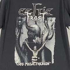 CELTIC FROST To Mega Therion L LARGE T-Shirt Black Mens Band Logo