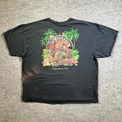 Ron Jon Surf Shop T-Shirt Men’s 3XL Gray Cotton Cocoa Beach Graphic Outdoor