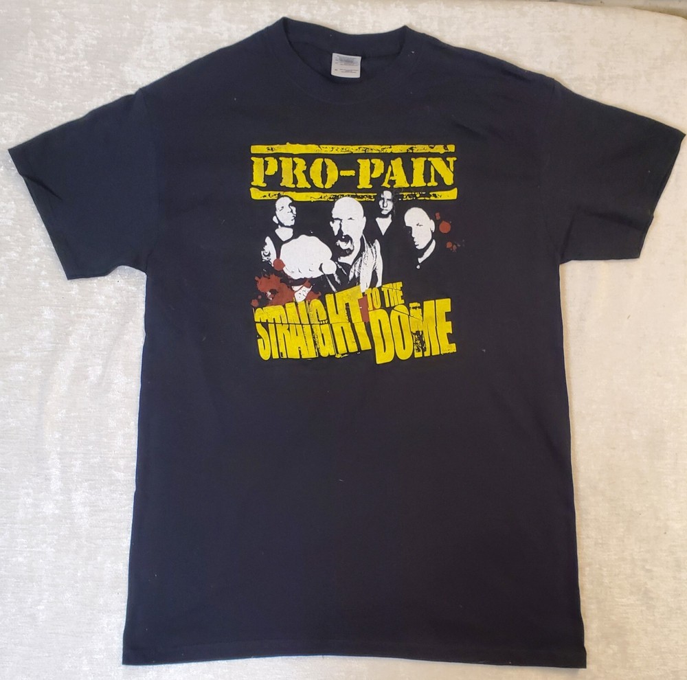Pro-Pain Straight To The Dome Band T-Shirt Black Mens M 2012