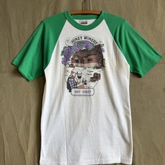 Vintage 80s Hiney Winery Raglan Single Stitch Funny Radio T Shirt USA Sz Medium