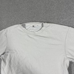 Uniqlo AIRism Men’s Sz XL Cotton Oversized Crew Neck White T-Shirt
