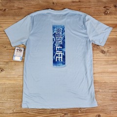 REEL LIFE NEW Mens T-Shirt Size Medium Blue Soft Short Sleeve Graphic Tee