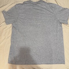 Nike Men’s Sportswear Embroidered Swoosh T-shirt Gray-X-Large