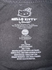 Hello Kitty Racer Tokyo Speed T-Shirt L Black Sanrio Race Car