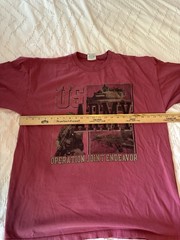 Vintage 90s US Army Operation Joint Endeavor Shirt XL Gear For Sports USA Made