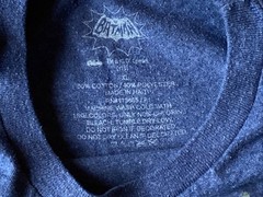 VTG BATMAN Logo Blue T Shirt Men’s XL