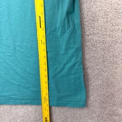 Teddy Fresh T Shirt Adult Size Medium Blue Short Sleeve Earth Day Cotton Graphic
