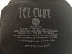 Ice Cube Rapper Hip Hop O’Shea Jackson NWA T-Shirt New With Tags NWT Men’s 2XL