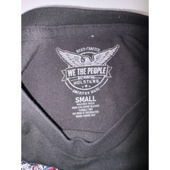 Mens We The People Holsters & Black Hawk Style Patriotic TShirt Bundle Small 3pc