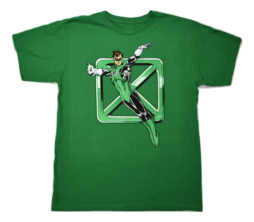 DC Comics Mens Green Lantern Shirt New XS, S, L
