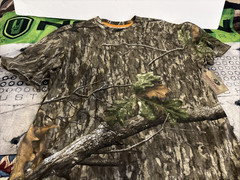 Mossy Oak Country Roots Camo T Shirt Short Sleeve Hunting Camouflage Size XL New