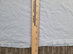 Hanes Vintage 70s Hawaii T-shirt Adult Boxy XL Powder Blue Surfer Beach Maui