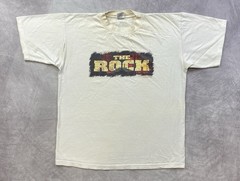 Vintage 1996 The Rock Movie Promo T Shirt XL Nicolas Cage Sean Connery A1