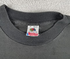 Vtg FOTL Adult XL Black Shirt SSN 594 Class Nuclear Powered Submarine 1991 USA