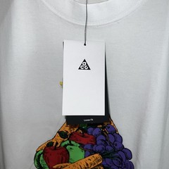 NIKE ACG MENS ‘FRUITS & VEGGIES’ TEE HVYWGT LOOSE FIT WHITE NWT