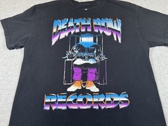 Death Row Records Shirt Adult Black Medium Recording Company Rap Hip Hop Music