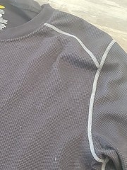 Bass Pro Shops Thermal Base layer Mens Size X Large Black Waffle Long Sleeve