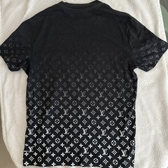 Louis Vuitton Monogram Gradient T-Shirt Black White Size S