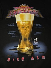 Vintage 1998 WWF Stone Cold Steve Austin Brewery 3:16 Ale T-Shirt L Tultex