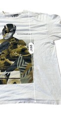 Muhammad Ali T-Shirt Mens XL White Short Sleeve Boxing Classic Retro Streetwear