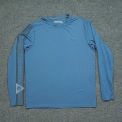 Gerry T Shirt Adult Medium Blue Long Sleeve Stretch Outdoors Lightweight
