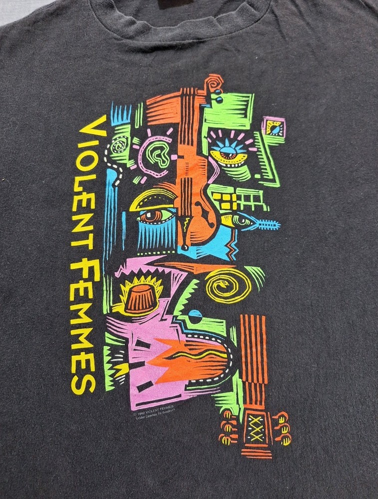 Vintage 90s Violent Femmes 1992 Band Music t shirt UR010 FREE SHIPPING