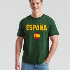 Personalised Espana Name And Number Unisex T Shirt Game Day Football Spain