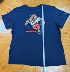 Chicago Bears The Nike Tee Bear Graphic Size XL Navy Blue NFL Football