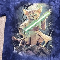 The Mountain Star Wars Theme Yoda Cat, Different Colors, Brand New, Men’s Sizes