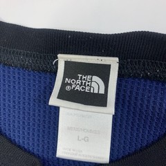 Vintage The North Face Shirt Mens Large Royal Blue Waffle Vaporwick Long Sleeve