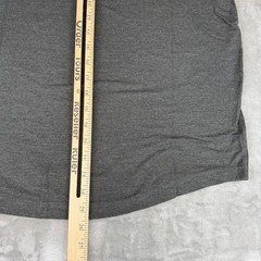 Buck Mason Trail Traverse Curved Hem T-Shirt Mens Large Carbon Black USA $45 NWT
