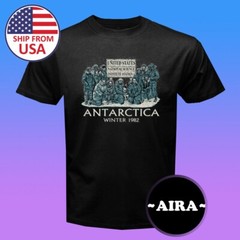 The Thing John Carpenter Horror Movie Antarctica Men’s Black T-Shirt Size S-5XL